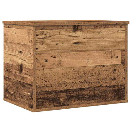 Förvaringslåda Gammalt trä 60 x 42 x 46 cm Konstruerat trä
