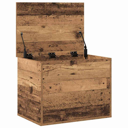 Förvaringslåda Gammalt trä 60 x 42 x 46 cm Konstruerat trä