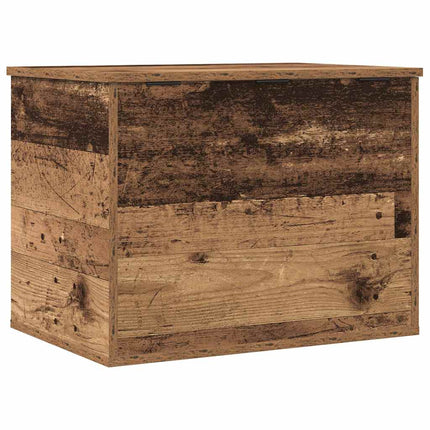Förvaringslåda Gammalt trä 60 x 42 x 46 cm Konstruerat trä