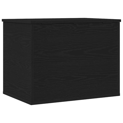 Förvaringslåda Svart ek 60 x 42 x 46 cm Konstruerat trä