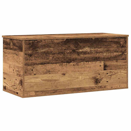 Förvaringslåda Gammalt trä 100 x 42 x 46 cm Konstruerat trä