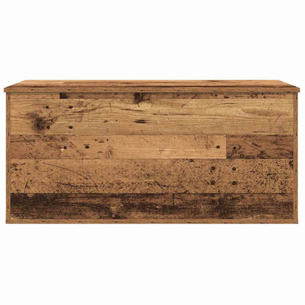 Förvaringslåda Gammalt trä 100 x 42 x 46 cm Konstruerat trä