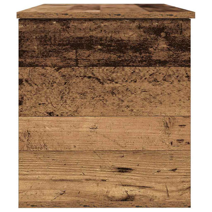 Förvaringslåda Gammalt trä 100 x 42 x 46 cm Konstruerat trä