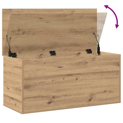 Förvaringslåda artisan ek 100 x 42 x 46 cm Konstruerat trä