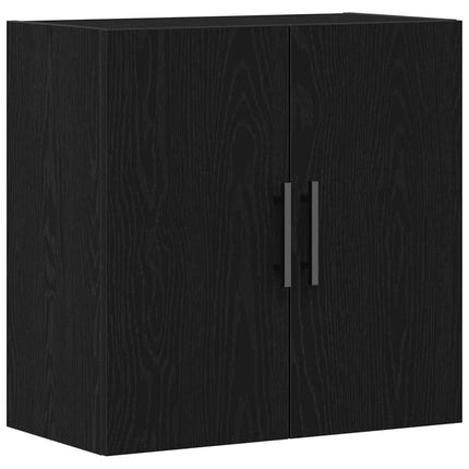 Väggskåp Svart Ek 60 x 31,5 x 60 cm Konstruerat trä