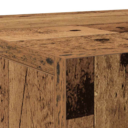 Sideboard Gammalt trä 90 x 34 x 80 cm Konstruerat trä