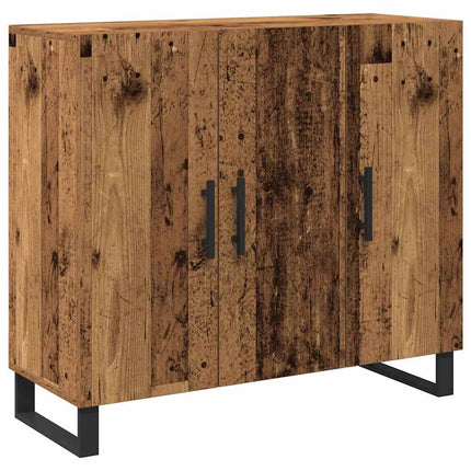 Sideboard Gammalt trä 90 x 34 x 80 cm Konstruerat trä