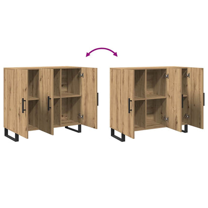Sideboard Artisan Ek 90 x 34 x 80 cm Konstruerat trä