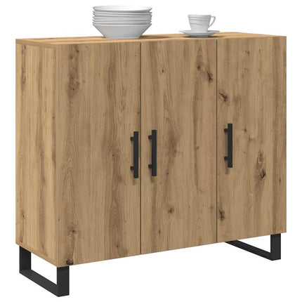 Sideboard Artisan Ek 90 x 34 x 80 cm Konstruerat trä