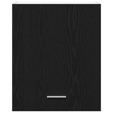 Hängande skåp Svart Ek 50 x 31 x 60 cm Konstruerat trä