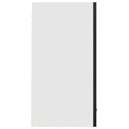 Hängande skåp Lyon Svart Ek 80 x 31 x 60 cm Konstruerat trä