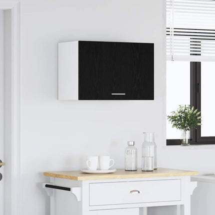 Hängande skåp Lyon Svart Ek 60 x 31 x 40 cm Konstruerat trä