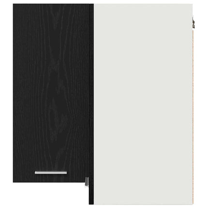 Hängande skåp Lyon Svart Ek 57 x 57 x 60 cm Konstruerat trä