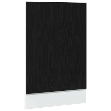Diskmaskinspanel “Lyon” svart ek 45x1,5x67 cm konstruerat trä