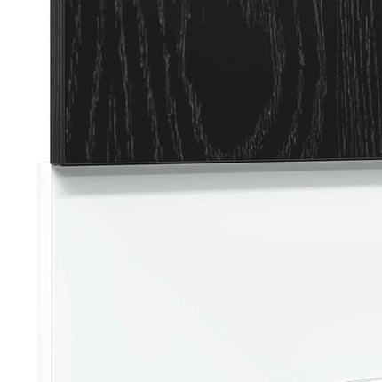 Diskmaskinspanel “Lyon” svart ek 45x1,5x67 cm konstruerat trä