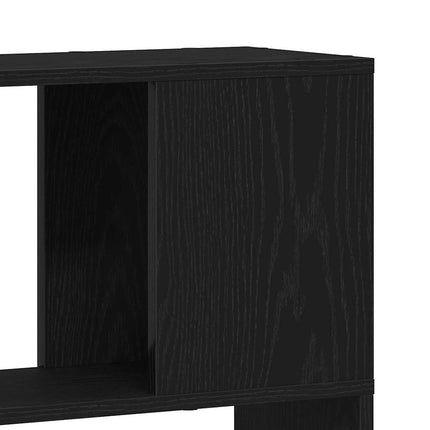 TV-bänkset Väggmonterad Svart 80 x 24 x 186 cm Konstruerat trä