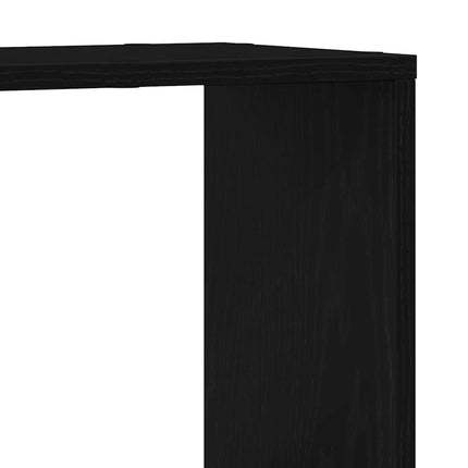 TV-bänkset Väggmonterad Svart 100 x 24 x 63 cm Konstruerat trä