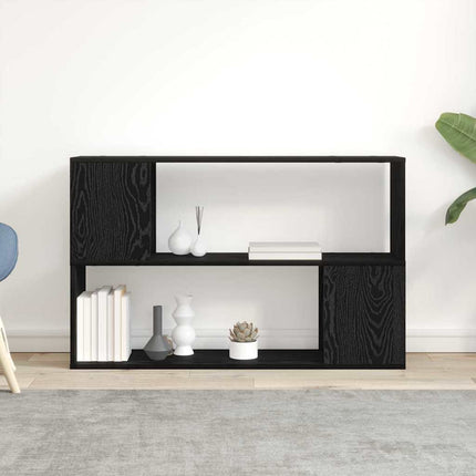 TV-bänkset Väggmonterad Svart 100 x 24 x 63 cm Konstruerat trä