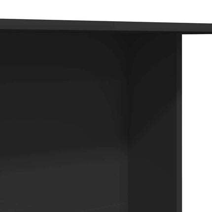 Matbord Svart 110 x 60 x 75 cm Konstruerat trä
