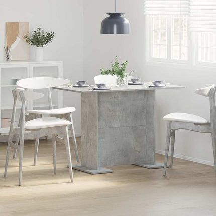 Matbord Betonggrå 110 x 60 x 75 cm Konstruerat trä