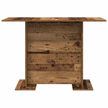 Matbord Gammalt trä 110 x 60 x 75 cm Konstruerat trä
