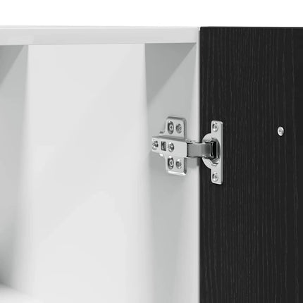 Underskåp Svart Ek 60x46x81,5 cm Konstruerat Trä