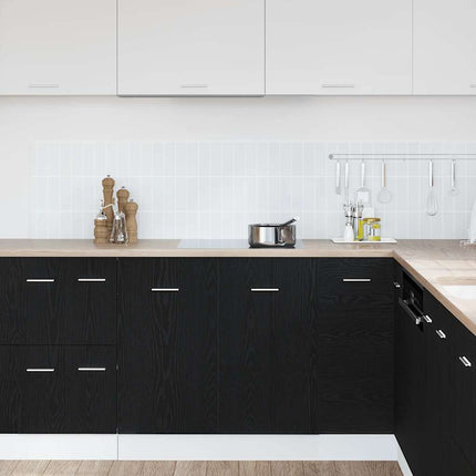 Underskåp för Diskho Svart Ek 80x46x81,5 cm Konstruerat Trä