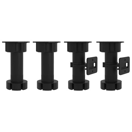 Hängande skåp Svart Ek 50 x 46 x 81,5 cm Konstruerat trä