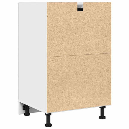 Hängande skåp Svart Ek 50 x 46 x 81,5 cm Konstruerat trä
