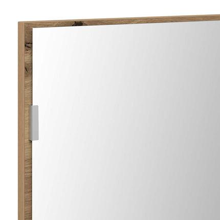Spegel artisan ek 80 x 37 cm Glas och konstruerat trä