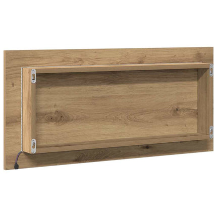Spegel artisan ek 80 x 37 cm Glas och konstruerat trä