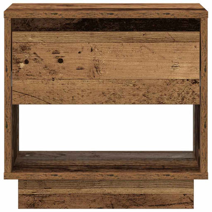 Nattduksbord Gammalt trä 45 x 34 x 44 cm Konstruerat trä