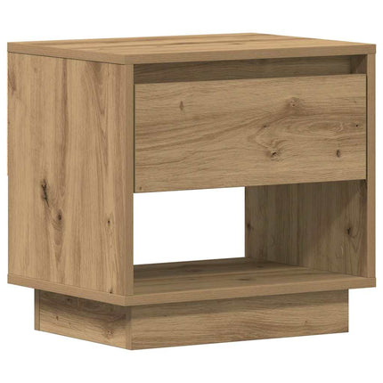 Nattduksbord 2 pcs Artisan Ek 45 x 34 x 44 cm Konstruerat trä