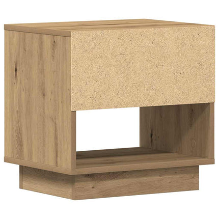 Nattduksbord 2 pcs Artisan Ek 45 x 34 x 44 cm Konstruerat trä