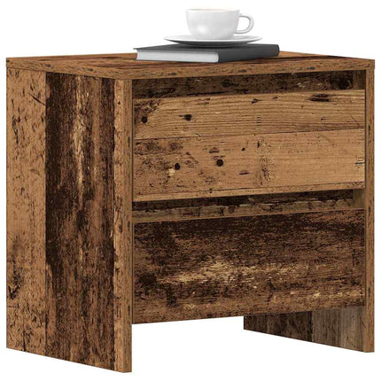 Nattduksbord Gammalt trä 45 x 34 x 44,5 cm Konstruerat trä