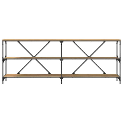 Konsolbord Artisan Ek 200 x 30 x 75 cm Konstruerat trä