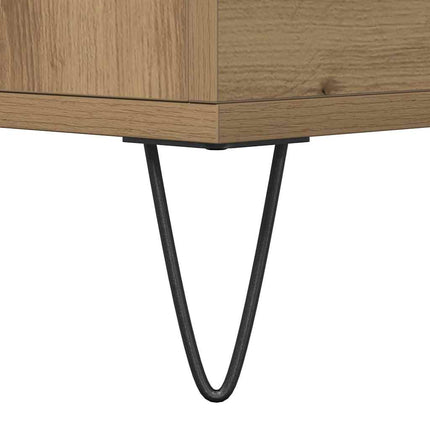 Sideboard med låda Artisan Ek 60 x 35 x 70 cm Konstruerat trä