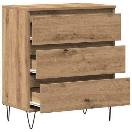 Sideboard med låda Artisan Ek 60 x 35 x 70 cm Konstruerat trä