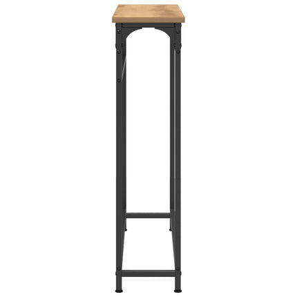 Konsolbord Artisan Ek 75 x 19,5 x 75 cm Konstruerat trä