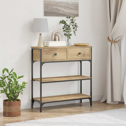 Konsolbord Artisan Ek 72,5 x 25 x 75 cm Konstruerat trä