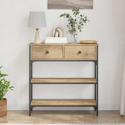 Konsolbord Artisan Ek 72,5 x 25 x 75 cm Konstruerat trä
