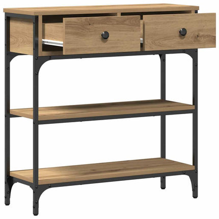 Konsolbord Artisan Ek 72,5 x 25 x 75 cm Konstruerat trä