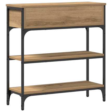 Konsolbord Artisan Ek 72,5 x 25 x 75 cm Konstruerat trä