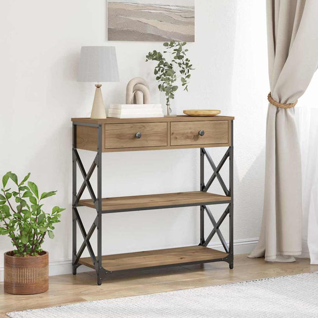 Konsol Bord artisan ek 75 x 28 x 75 cm