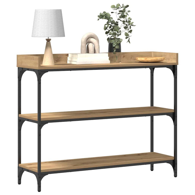 Konsolbord artisan ek 100 x 30 x 80 cm