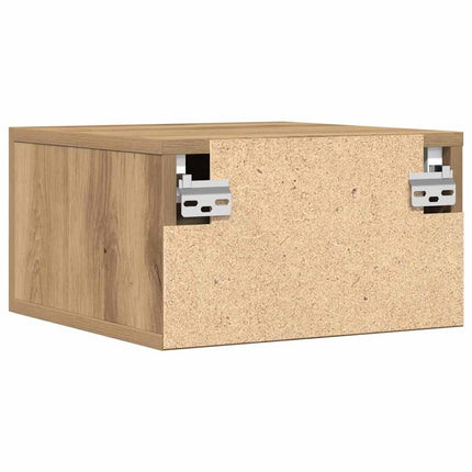 Nattduksbord Artisan Ek 35 x 35 x 20 cm Konstruerat trä