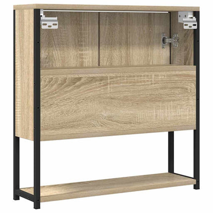 Badrumsspegel Beige 60 x 16 x 60 cm Glas och konstruerat trä