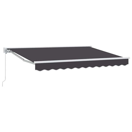 Markisram Antracit 250 x 200 cm Polyester med PU-beläggning