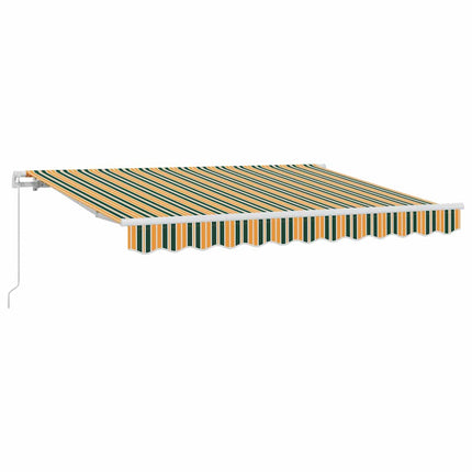 Utfällbar markis Grön 250 x 200 cm tyg