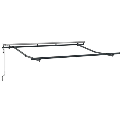 Utdragbar markis Gul 300 x 200 cm tyg